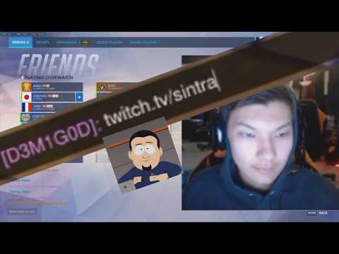 Overwatch Rank 1 player (Sinatraa) is incredibly toxic