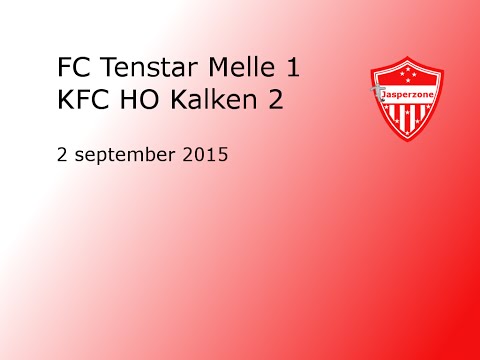 20150902 FC Tenstar Melle - KFC HO Kalken