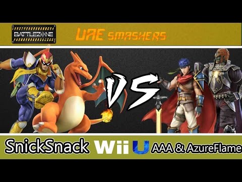 SSB4 doubles @ BZ 23/10: SnickSnack vs AAA & AzureFlame - WR2
