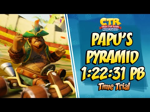 Crash Team Racing Nitro Fueled (CTRNF) | Papu's Pyramid 1:22:31 [PB] Time Trial