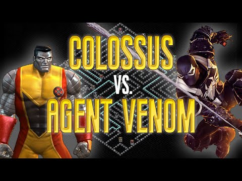 Colossus vs Ex. Agent Venom (Labyrinth of Legends) | ONE-SHOT | Marvel Contest of Champions