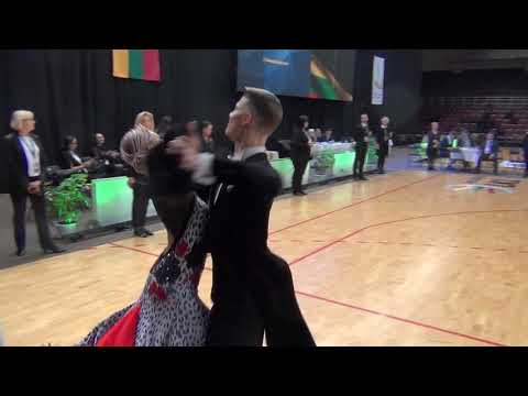 E. Degutis - U. Bliujūtė, LTU. National. 10 d. Champ., Adult Q. 2020 02 01, Alytus.