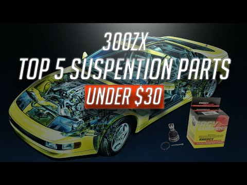 Budget Suspension Mods for Nissan 300ZX Z32 (Under $30)