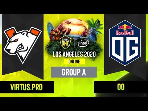 Dota2 - OG vs. Virtus.pro  - Game 1 - Group A - EU/CIS - ESL One Los Angeles
