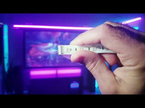 GOVEE M1 - Connecting 2 Strips Together. It can be done! Total of 32.8 Ft.