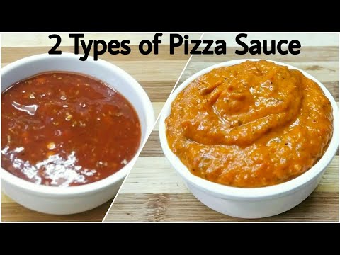 2 Different Easy Pizza Sauce Recipe Indian Style |...
