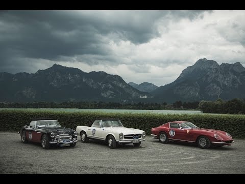 Arlberg Classic Car Rally 2015 - Der dritte Tag: Schlösser und Seen Runde