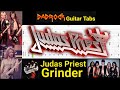 Grinder - Judas Priest - Guitar + Bass TABS Lesson