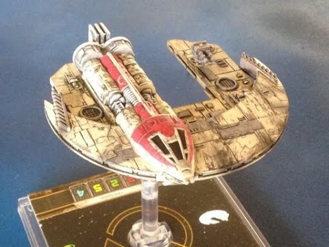 The Cardboard Dungeon: X-Wing Ship Review - Punishing One