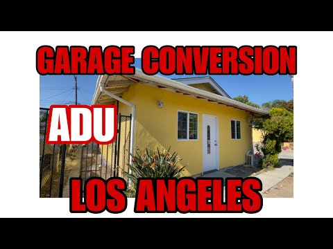 GARAGE CONVERSION PROCESS IN LOS ANGELES | ADU XPERT