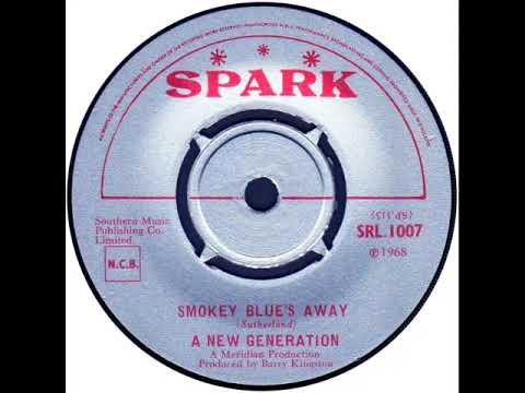 UK New Entry 1968 (146) A New Generation - Smokey Blue's Away
