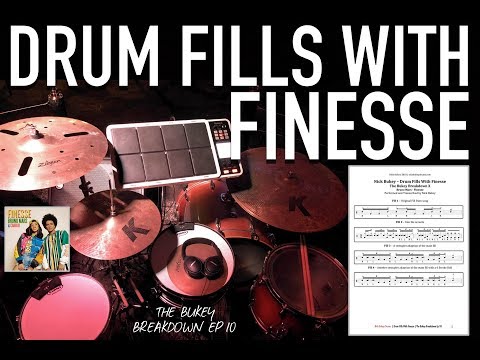 Drum Fills With Finesse - The Bukey Breakdown Ep10 - Advanced Drum Lesson by Nick Bukey