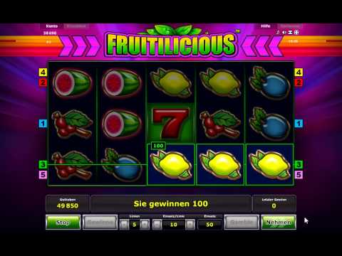 Fruitilicious kostenlos spielen - Novoline / Novomatic