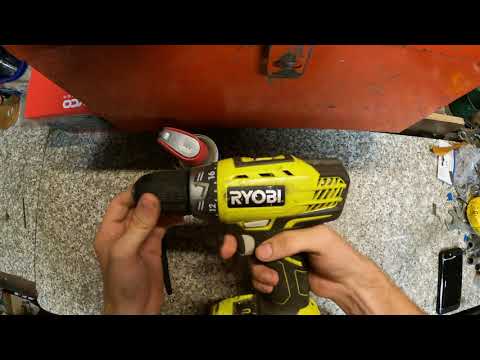 How to unlock a stuck drill Chuck (Ryobi)
