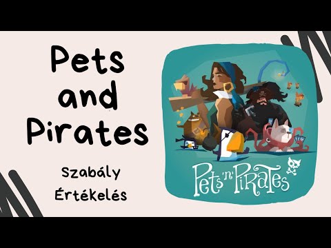 Kalózos Robbanó cicák: Pets and Pirates társasjáték játékbemutató és szabályismertető - Társasozz Okosan!