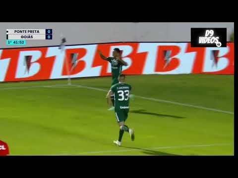 Gol de Mateus Gonçalves - Ponte preta 1 X 1 Goiás  - Campeonato Brasileiro Série B