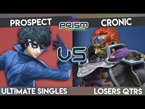 PRISM 186 - Prospect (Joker) vs. Cronic (Ganondorf) - Losers Quarters - Smash Ultimate Singles