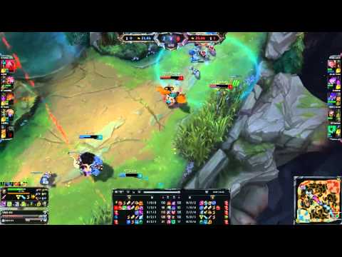 KT Arrow - Kog'Maw highlights vs. Ezreal - Korean SoloQ - Pre-Season 2015 - League of Legends