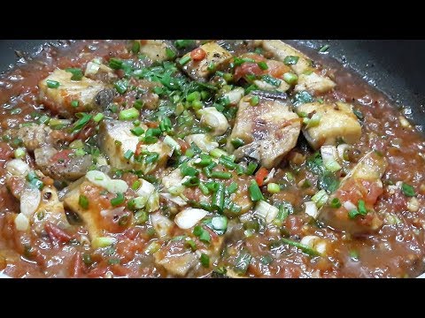 CÁ BỚP SỐT CÀ Đậm Đà Đưa Cơm/Fried Fish with Tomato sauce/Trinh Tran