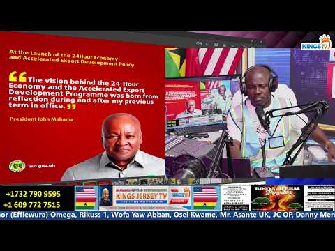 ABREWA NANA & KINGS JERSEY TV INTERPRETES INTO AKAN LANGUAGE