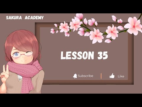 තිස් පස්වන පාඩම | Lesson 35 Theory | JLPT 4/ NAT 4 | Minnano Nihongo