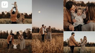 Creamy + Warm Edits / Cute Boho Family (Simple Lightroom Editing - No Talking/Good Music)