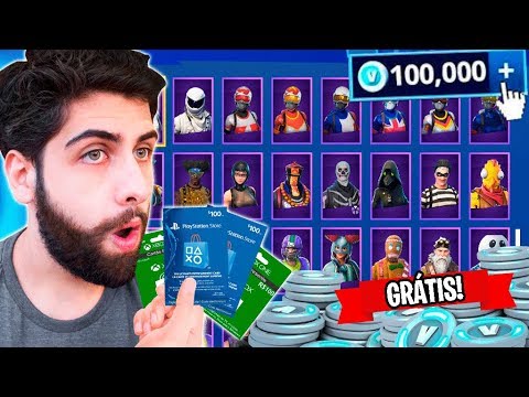 Eu Vou Doar Mais De 100 000 Vbucks Fortnite Muop Sososhare Com - 