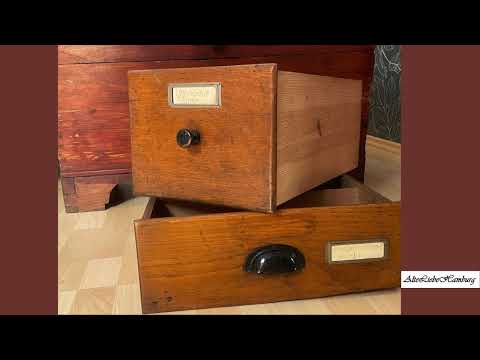 Fundstück der Woche: Zwei alte Apothekerschubladen mit Geschichte | AlteLiebeHamburg