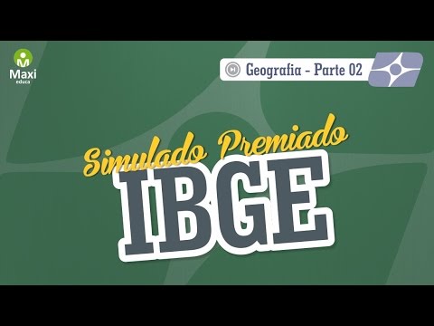 Questões Comentadas - Simulado IBGE - Geografia - Bloco 2