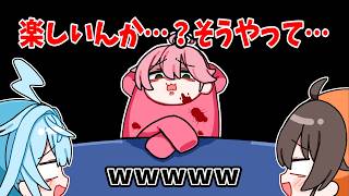 追い詰められて豹変するみこち【ホロライブ手描き切り抜き/さくらみこ/夏色まつり/水宮枢】