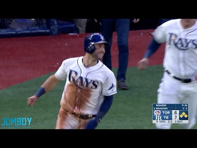 The Rays walk-off on a wild pitch, a breakdown