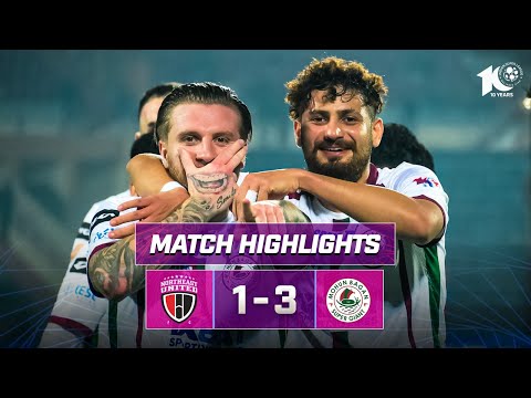 Match Highlights | NorthEast United FC 1-3 Mohun Bagan Super Giant | MW 10 | ISL 2023-24