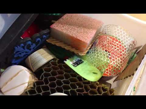 The Imperfect Craft Room Tour-Part 4-Under The Table