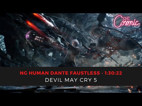 Devil May Cry 5 Speedrun | NG Human Dante Faustless Divergence - 01:30:22 LRT 01:41:58 RTA