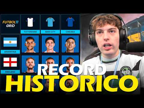 DAVOO XENEIZE JUEGA FUTBOL 11 (RECORD HISTORICO)