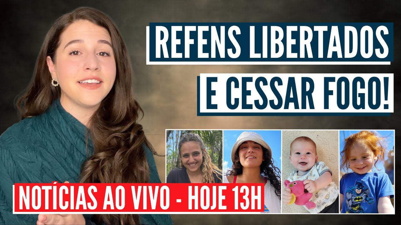 A GUERRA ACABOU? Israel com Aline ao vivo hoje as 13h