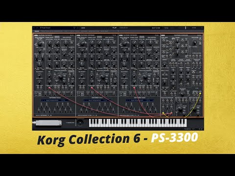 Korg PS-3300 – The Legendary Synth Reborn in the Korg Collection 6!