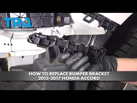 How to Replace Side Bumper Bracket 2013-2017 Honda Accord