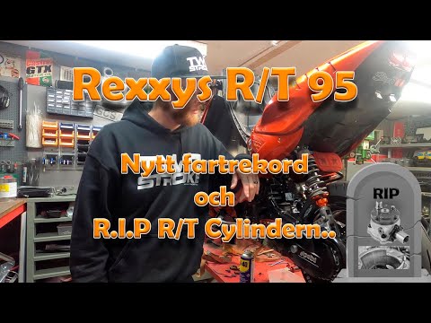 Rexxys R/T 95 Aerox - MINISERIE - DEL 11 - REKORD 134km/h, RIP - CYLINDERN!
