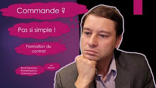 La Commande d'Achats, c'est quoi ? Pas si simple !
