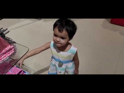Insiya is shopping in mall.   #cute baby #kidsvideo #little #babygirl #lovelygirl #insiya video