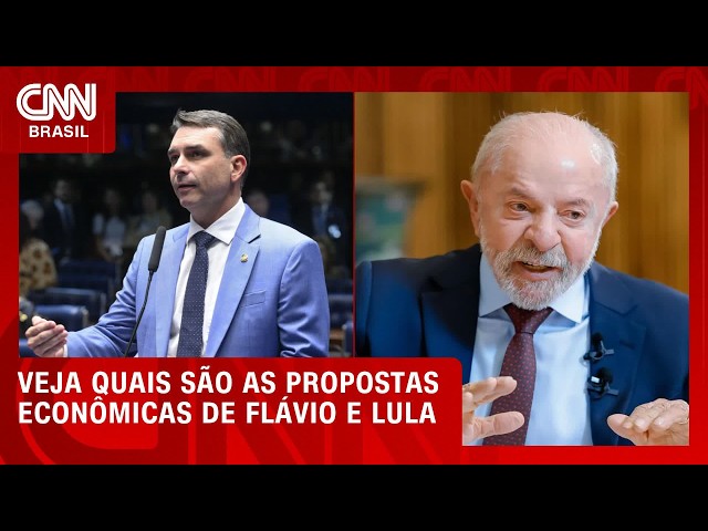 Flávio Bolsonaro x Lula: veja quais são as propostas econômicas dos candidatos | CNN NOVO DIA