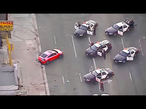 Craziest Helicopter Police Chases Caught on Camera