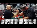 ARM Wrestling Larry Wheels Videographer | Full Day of Eating out in Dubai