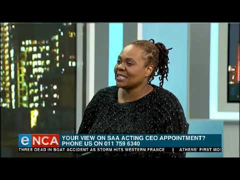 Fridays with Tim Modise SAA appoints acting CEO 7 June 2019