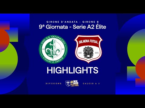 Defender Giovinazzo-Sulmona Futsal 4-6 | Highlights | Matchday 9 | Serie A2 Elite 2025/26 - Group B