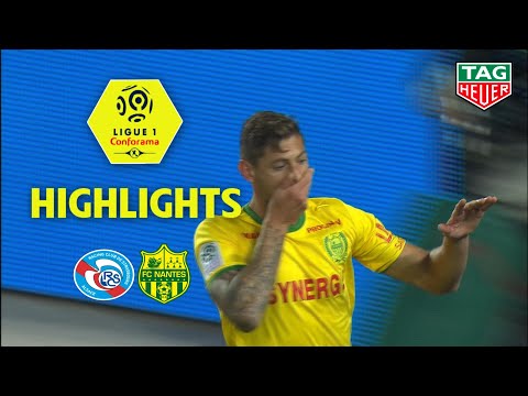 RC Strasbourg Alsace - FC Nantes ( 2-3 ) - Highlights - (RCSA - FCN) / 2018-19