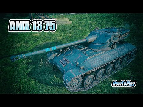 AMX 13 75 - 4 Frags 3.6K Damage - Not Bad Fadin's Medal! - World Of Tanks
