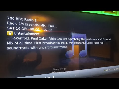 Essential Mix Paul Oakenfold Goa Mix 1994 replay sat 16 Dec record from freeview HD