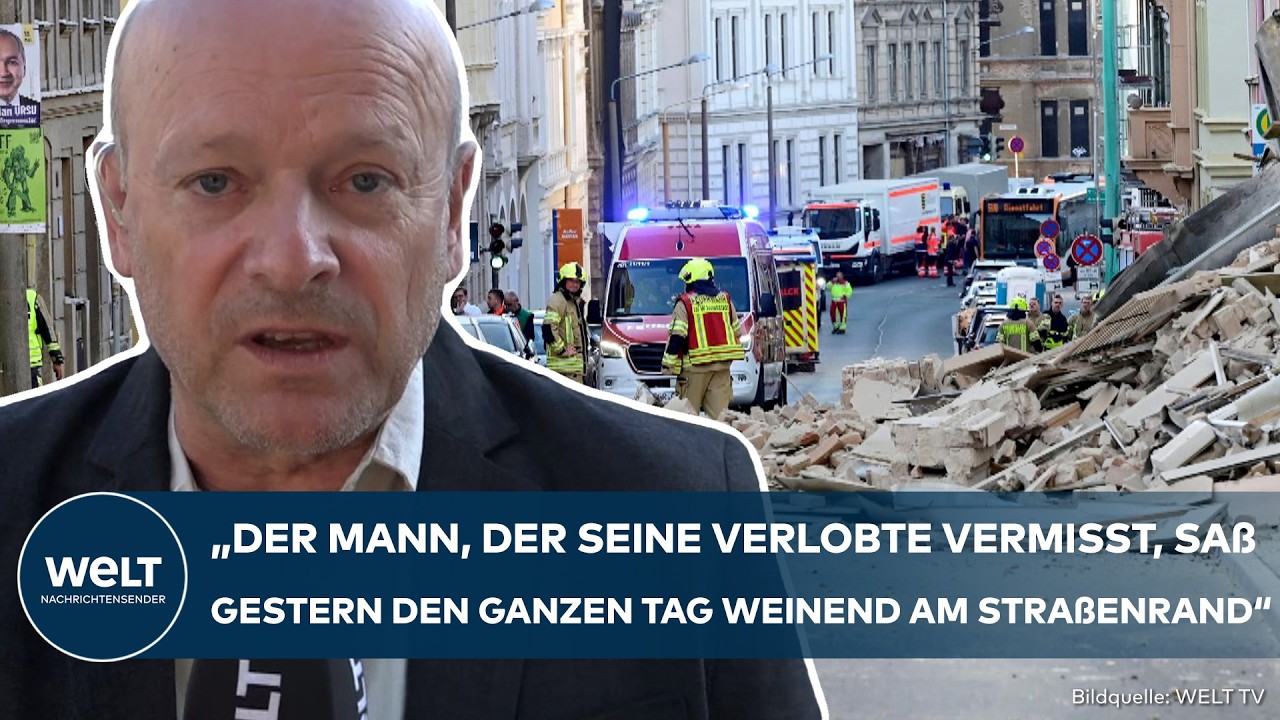 HAUSEINSTURZ IN GÖRLITZ: Hoffnung auf Überlebende schwindet – Einsatzkräfte setzen Suchaktion fort